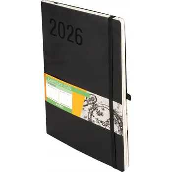 Diář Knižní diář pro podnikatele 2026 B5 Antra černý