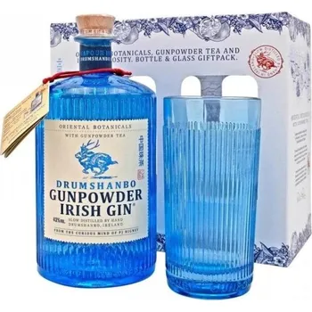 Gin DRUMSHANBO GUNPOWDER + SKLO 43%0,7l