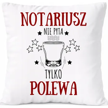 Polštář Polštář pro alkoholika jako Dárek s potiskem bílý PoliDraw