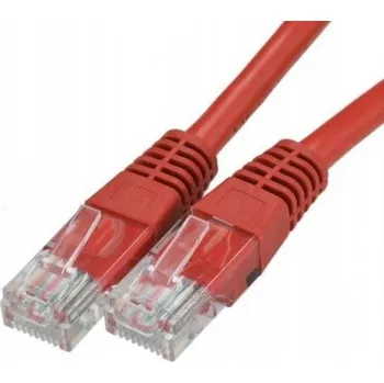 Síťový kabel StarTech.com 5m Cat6 UTP síťový kabel U/UTP (UTP) Červený