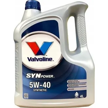Motorový olej Valvoline Synpower 5W40 4L