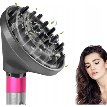 Difuzér na vlasy pro Dyson Airwrap HS05 HS03 HS01, Difuzérová tryska, šedá