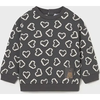 Kojenecké oblečení Mikina Mayoral 2430.4K.Baby.9BYA šedá 90X, vel. 86