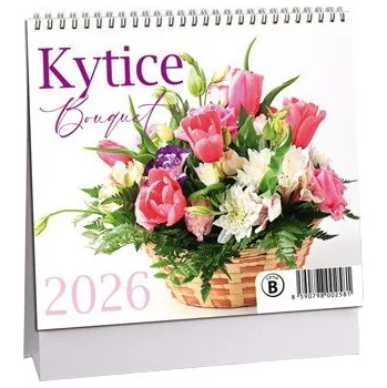 Kalendář Kalendář Květiny mini 2026