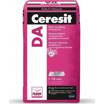 Samonivelační stěrka NIVELIZAČNÍ STĚRKA 1-10 MM, 25 KG, Ceresit DA, 25 KG