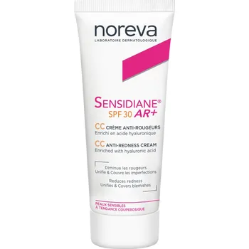 Pleťový krém NOREVA SENSIDIANE AR+ CC Krém proti zarudnutí 40ml