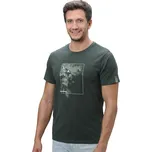 tričko Loap Bohor - P85XP/Dark Forest Melange XL