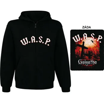 Pánská mikina W.A.S.P. - mikina s kapucí a zipem 2