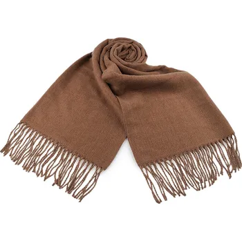 Šála Zimní šála / pléd s třásněmi 70x180 cm