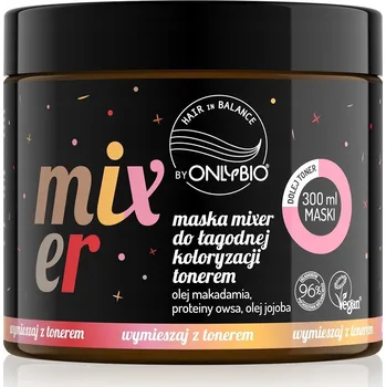 Vlasová regenerace Onlybio Hair in Balance maska – základ pro tónovací masky na vlasy (300 ml)