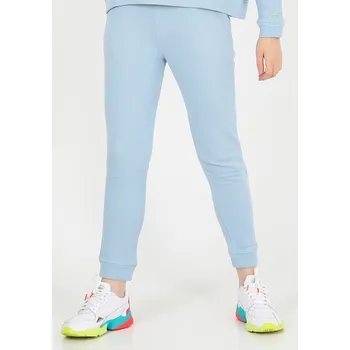 Dámské kalhoty Dámské tepláky WJFJG02-COMFY Světle modrá - John Frank světle modrá M