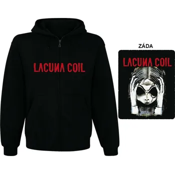 Pánská mikina Lacuna Coil - mikina s kapucí a zipem 2