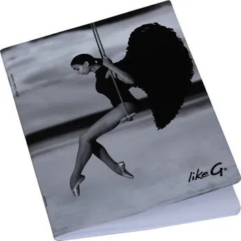 Sešit likeG,Sešit A5 s tanečním motivem LGQPR179,