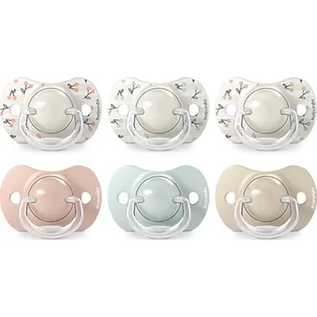 SUAVINEX | Dudlík SX PRO fyziologický BIRDIES 0/6m 2 ks