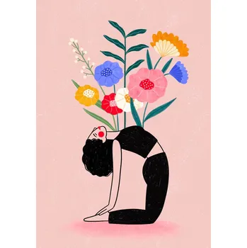 Plakát Plakát, Obraz - Yoga, Bea Muller