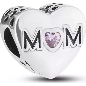 Přívěsek Stříbrný přívěsek srdce pro mámu PETERSON CPH-008