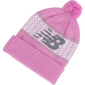 Čepice New Balance Flying Nb Pom Beanie Rs LAH33008RS Univerzální