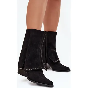 Dámské kozačky Kozačky na podpatku model 218489 Step in style 37