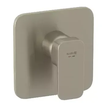 Vodovodní baterie Kludi Renon Sprchová baterie pod omítku, kartáčovaný nikl, 42755N575