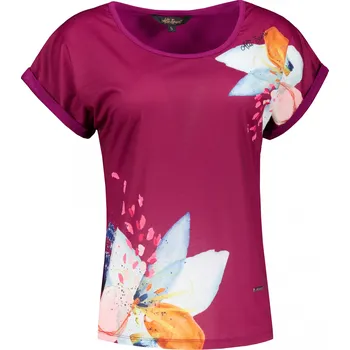 Dámské triko ALTISPORT EBBA VÍNOVÁ XS