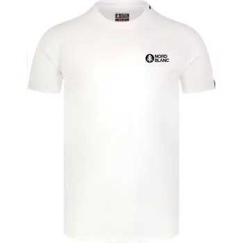 Pánské triko NORDBLANC WISEMAN NBSMT8163 BÍLÁ S