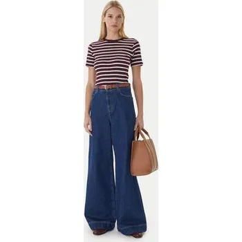 Pánské tričko Tommy Hilfiger T-Shirt New Cody WW0WW40587 Bordó Slim Fit S