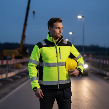 Pracovní oblečení Procera Bunda VECTOR SOFTSHELL (není atestovaná dle EN ISO 20471) Velikost S žlutá/černá