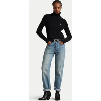 Dámský svetr Polo Ralph Lauren Rolák 211888686001 Černá Regular Fit L