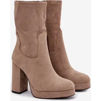 Dámská zimní obuv Boty na podpatku model 218498 Step in style 41