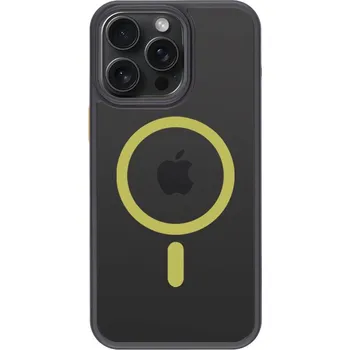 Náhradní kryt pro mobilní telefon Tactical MagForce Hyperstealth 2.0 kryt pro iPhone 15 Pro Max Black/Yellow