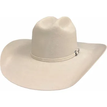 Klobouk Westernový klobouk PBR Outlaw 8X Buckskin – plstěný kovbojský klobouk Velikost: 61 cm (XL)