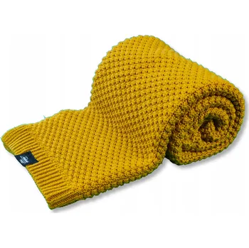 Dětská deka DĚTSKÁ BAMBUSOVO-BAVLNĚNÁ DEKA 80x100 cm - HOŘČICOVÁ