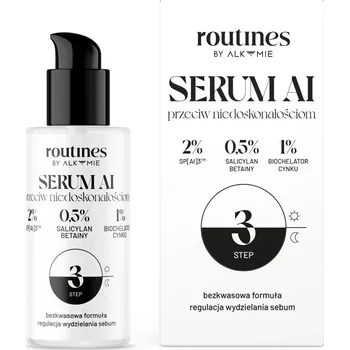 Pleťové sérum ROUTINES Vodní sérum s AI proti nedokonalostem KROK 3 30 ml