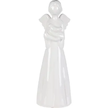 Autronic Anděl - keramická soška, bílá - GA504 WT