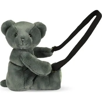 Dětský batoh Doudou et Compagnie Plyšová taška přes rameno Medvídek - zelená