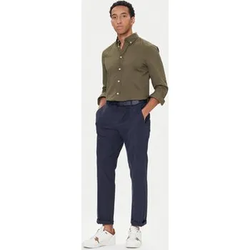 Pánská košile Tommy Hilfiger Košile MW0MW37550 Khaki Regular Fit M