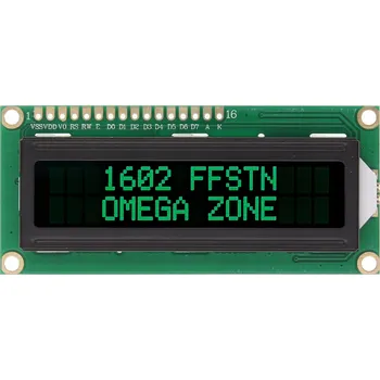 Náhradní díl pro mobilní telefon LCD displej ACS Wyświetlacz LCD 1602 FFSTN Zielony