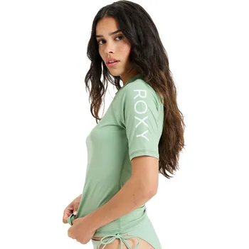 Dámské plavky tričko Roxy Whole Hearted - GHZ0/Basil XXL