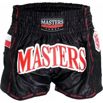 Pánské kraťasy Sportovní šortky MASTERS ST-12 černé (ZMĚNA CENY) XL