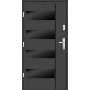 Vchodové dveře KMT Vchodové dveře KMT 75 Passive Glass 4