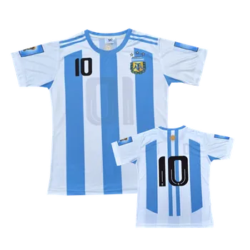 Numberoplus Premium pánské fotbalové dresy Argentina - Č.10 Velikost: S