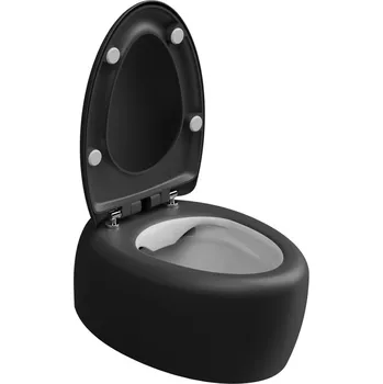 Klozet WC závěsné Touch, keramické, dvoubarevné, rimless, TOWCSOSCBI000003FI