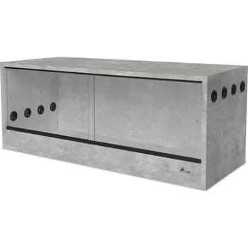 Terárium Diversa Dřevěné terárium 80 x 50 x 50 cm - Beton