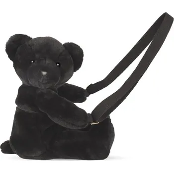 Doudou et Compagnie Plyšová taška přes rameno Medvídek - černá