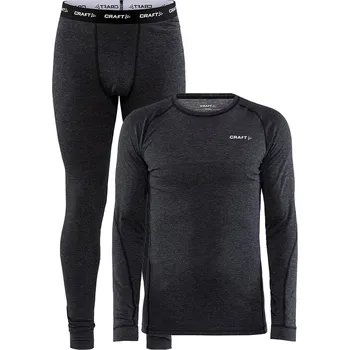 Pánské termo spodky set spodního prádla Craft Core Wool Merino, black - vel. XXL 116373