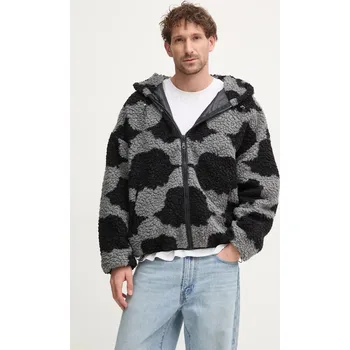 Pánská bunda Bunda s příměsí vlny Fiorucci U01FMOJA092FL01BK01 šedá 90A, vel. L