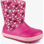Dívčí sněhule COQUI MIKi Magenta/Powder Pink Hearts 26