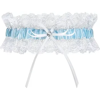 Podvazkový pás Julimex PW 27 Prague garter modro-bílá univerzální