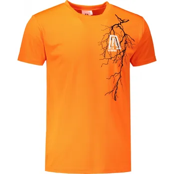 Pánské tričko Pánské funkční triko ALTISPORT CARRYOVER ALM027124 NEON ORANGE M