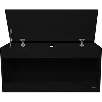 Terárium Diversa Dřevěné terárium s nástavcem 100 x 40 x 52 cm - Černá